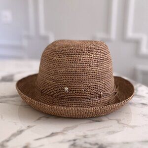 NWT - Helen Kaminski Provence 8 Raffia Hat - Nougat👒